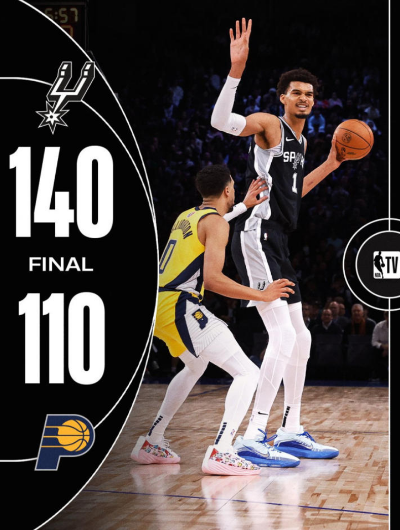 勇士力克马刺，拉文送出助攻