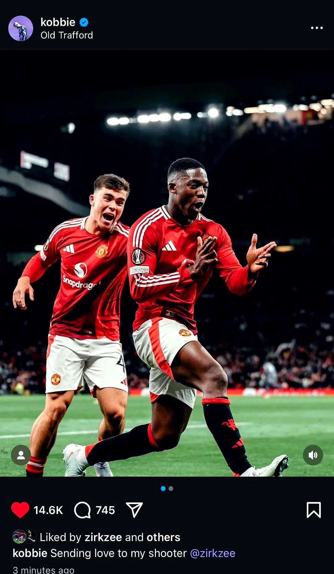 曼联客场战胜对手，保住前四席位