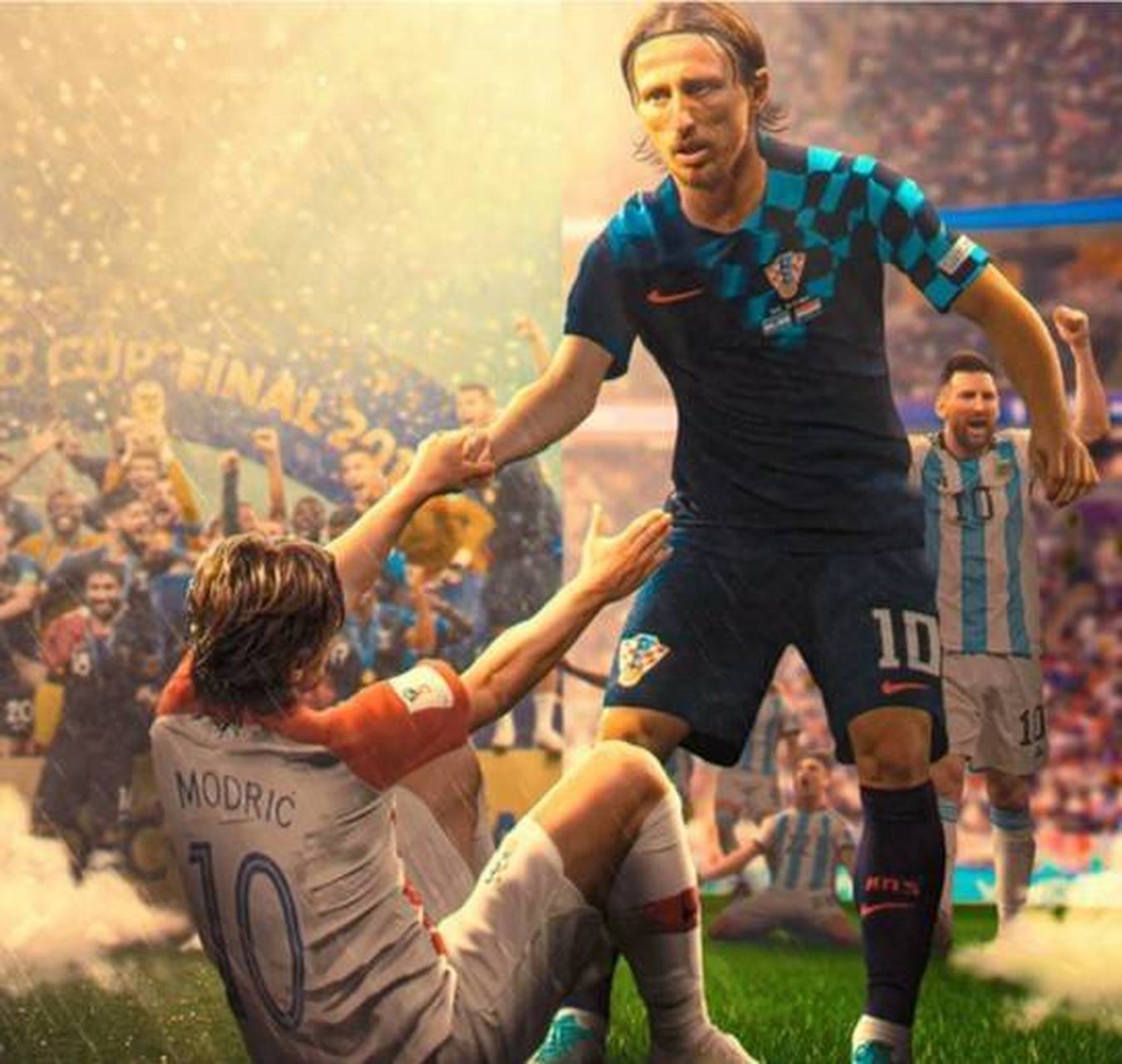 克罗地亚队逆袭摩洛哥，取得胜利！